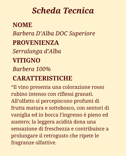 Ettore Germano - Barbera D’Alba Superiore DOC
